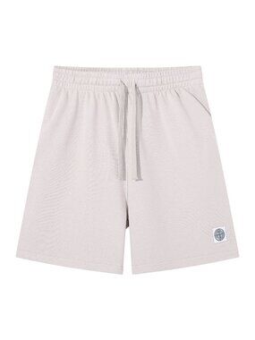 Stone Island Soft Gray Athletic Shorts